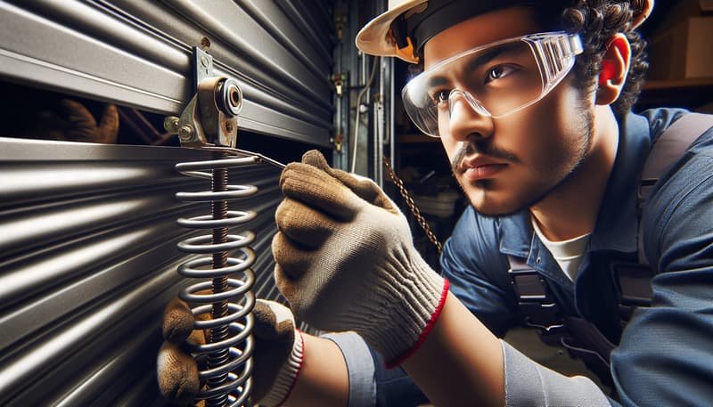 Garage Door Spring Repair service in Mill Plain