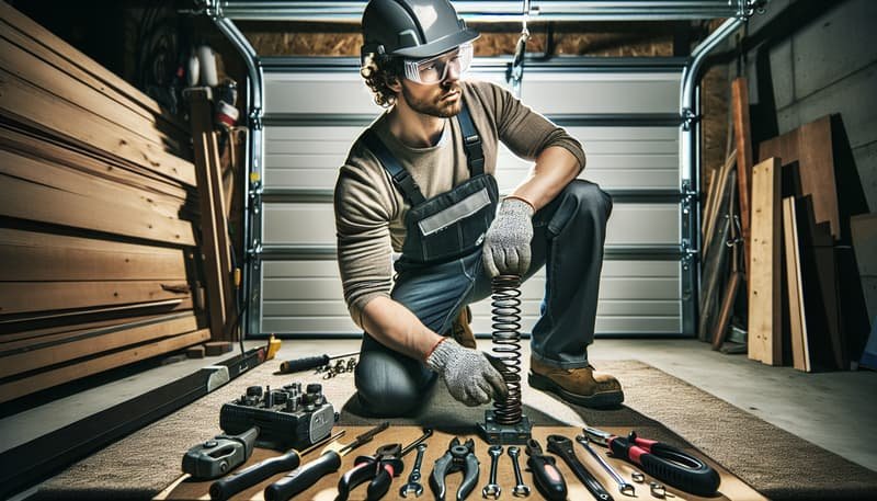 Garage Door Spring Repair service in Miry Brook